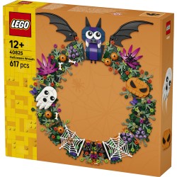 LEGO 40825 Ghirlanda di Halloween, Addobbo con Pipistrelli, Zucche, Fantasmi e Ragnatele, Regalo per Ragazze e Ragazzi da 12+