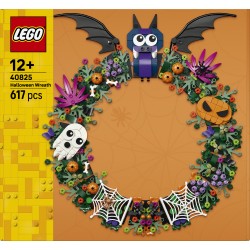 LEGO 40825 Ghirlanda di Halloween, Addobbo con Pipistrelli, Zucche, Fantasmi e Ragnatele, Regalo per Ragazze e Ragazzi da 12+