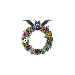 LEGO 40825 Ghirlanda di Halloween, Addobbo con Pipistrelli, Zucche, Fantasmi e Ragnatele, Regalo per Ragazze e Ragazzi da 12+