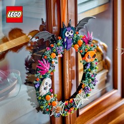 LEGO 40825 Ghirlanda di Halloween, Addobbo con Pipistrelli, Zucche, Fantasmi e Ragnatele, Regalo per Ragazze e Ragazzi da 12+