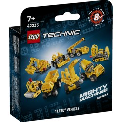 LEGO Technic 42233 Macchine Potenti, Scatole a Sorpresa con 1 di 8 Giocattoli Casuali da Collezione, Regali per Bambini da 7+