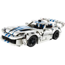LEGO Technic 42234 Auto Sportiva Dodge Viper GTS-R, Macchina Giocattolo con Motore V10, Sterzo e Differenziale, Regalo da 10+