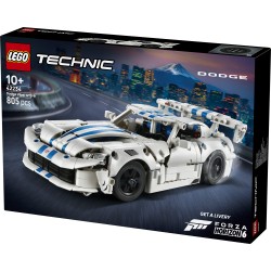 LEGO Technic 42234 Auto Sportiva Dodge Viper GTS-R, Macchina Giocattolo con Motore V10, Sterzo e Differenziale, Regalo da 10+