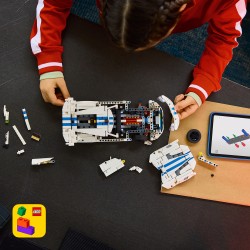 LEGO Technic 42234 Auto Sportiva Dodge Viper GTS-R, Macchina Giocattolo con Motore V10, Sterzo e Differenziale, Regalo da 10+