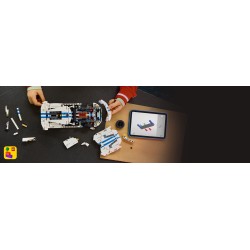 LEGO Technic 42234 Auto Sportiva Dodge Viper GTS-R, Macchina Giocattolo con Motore V10, Sterzo e Differenziale, Regalo da 10+