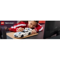LEGO Technic 42234 Auto Sportiva Dodge Viper GTS-R, Macchina Giocattolo con Motore V10, Sterzo e Differenziale, Regalo da 10+