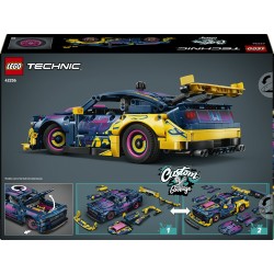 LEGO Technic 42236 Auto Ford Mustang GT Custom Garage GT, Giocattolo con Motore V8, Sterzo HOG, Parti Intercambiabili, da 10+