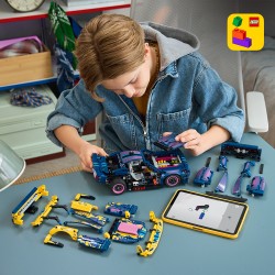 LEGO Technic 42236 Auto Ford Mustang GT Custom Garage GT, Giocattolo con Motore V8, Sterzo HOG, Parti Intercambiabili, da 10+