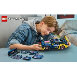 LEGO Technic 42236 Auto Ford Mustang GT Custom Garage GT, Giocattolo con Motore V8, Sterzo HOG, Parti Intercambiabili, da 10+