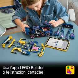 LEGO Technic 42236 Auto Ford Mustang GT Custom Garage GT, Giocattolo con Motore V8, Sterzo HOG, Parti Intercambiabili, da 10+