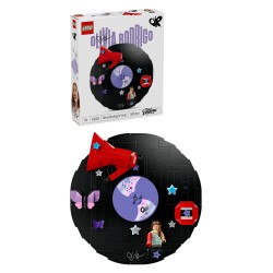 LEGO Editions 43028 Vinile di Olivia Rodrigo, Giocattolo con Modello di Disco, Minifigure e Accessori, Regalo Creativo da 10+