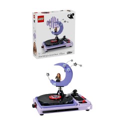 LEGO Editions 43029 La Mezzaluna del Concerto di Olivia Rodrigo, Kit con Giradischi, Vinile e Minifigure, Regalo da 14+ Anni
