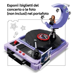 LEGO Editions 43029 La Mezzaluna del Concerto di Olivia Rodrigo, Kit con Giradischi, Vinile e Minifigure, Regalo da 14+ Anni