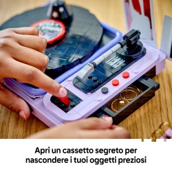 LEGO Editions 43029 La Mezzaluna del Concerto di Olivia Rodrigo, Kit con Giradischi, Vinile e Minifigure, Regalo da 14+ Anni