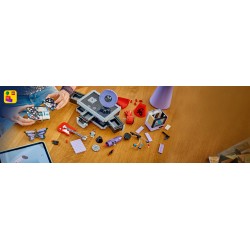 LEGO Editions 43030 La Valigetta Segreta di Olivia Rodrigo, Valigia Giocattolo con Microfono, Disco, Megafono, TV, Regalo 10+