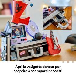 LEGO Editions 43030 La Valigetta Segreta di Olivia Rodrigo, Valigia Giocattolo con Microfono, Disco, Megafono, TV, Regalo 10+