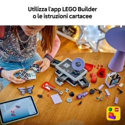 LEGO Editions 43030 La Valigetta Segreta di Olivia Rodrigo, Valigia Giocattolo con Microfono, Disco, Megafono, TV, Regalo 10+