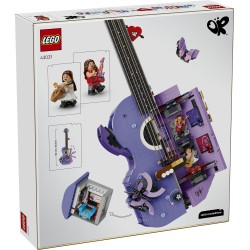 LEGO Editions 43031 La Chitarra Bicolore di Olivia Rodrigo, Kit Modellismo 3D con 2 Minifigure, Stelle e Farfalle, Regalo 14+
