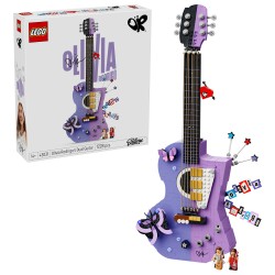 LEGO Editions 43031 La Chitarra Bicolore di Olivia Rodrigo, Kit Modellismo 3D con 2 Minifigure, Stelle e Farfalle, Regalo 14+