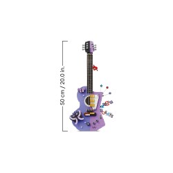 LEGO Editions 43031 La Chitarra Bicolore di Olivia Rodrigo, Kit Modellismo 3D con 2 Minifigure, Stelle e Farfalle, Regalo 14+