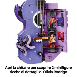 LEGO Editions 43031 La Chitarra Bicolore di Olivia Rodrigo, Kit Modellismo 3D con 2 Minifigure, Stelle e Farfalle, Regalo 14+