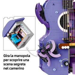 LEGO Editions 43031 La Chitarra Bicolore di Olivia Rodrigo, Kit Modellismo 3D con 2 Minifigure, Stelle e Farfalle, Regalo 14+