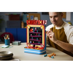 LEGO Super Mario 72051 Donkey Kong Arcade, Kit Modellismo per Adulti con Joystick e Barili, Idea Regalo da Collezione per Fan