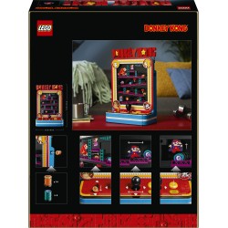 LEGO Super Mario 72051 Donkey Kong Arcade, Kit Modellismo per Adulti con Joystick e Barili, Idea Regalo da Collezione per Fan