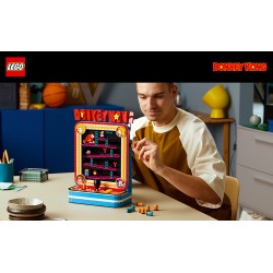 LEGO Super Mario 72051 Donkey Kong Arcade, Kit Modellismo per Adulti con Joystick e Barili, Idea Regalo da Collezione per Fan