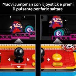 LEGO Super Mario 72051 Donkey Kong Arcade, Kit Modellismo per Adulti con Joystick e Barili, Idea Regalo da Collezione per Fan