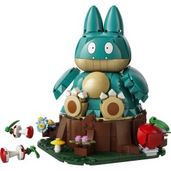 LEGO Pokémon 72150 Munchlax, Action Figure da Costruire per Adulti con Arti e Testa Snodabili, Regalo per Gamer da Collezione