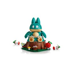 LEGO Pokémon 72150 Munchlax, Action Figure da Costruire per Adulti con Arti e Testa Snodabili, Regalo per Gamer da Collezione