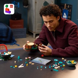 LEGO Pokémon 72150 Munchlax, Action Figure da Costruire per Adulti con Arti e Testa Snodabili, Regalo per Gamer da Collezione