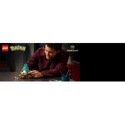 LEGO Pokémon 72150 Munchlax, Action Figure da Costruire per Adulti con Arti e Testa Snodabili, Regalo per Gamer da Collezione