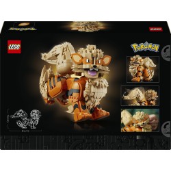 LEGO Pokémon 72160 Arcanine, Action Figure da Costruire per Adulti con Parti Snodabili, Idea Regalo per Gamer da Collezione