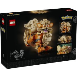 LEGO Pokémon 72160 Arcanine, Action Figure da Costruire per Adulti con Parti Snodabili, Idea Regalo per Gamer da Collezione
