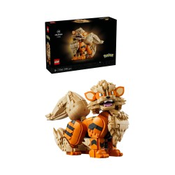 LEGO Pokémon 72160 Arcanine, Action Figure da Costruire per Adulti con Parti Snodabili, Idea Regalo per Gamer da Collezione