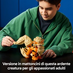 LEGO Pokémon 72160 Arcanine, Action Figure da Costruire per Adulti con Parti Snodabili, Idea Regalo per Gamer da Collezione
