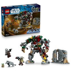 LEGO Star Wars 75451 Resa dei Conti con il Droide Sentinella al Palazzo di Jabba, Giocattolo con 4 Personaggi, Regalo da 9+