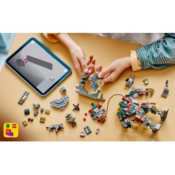 LEGO Star Wars 75451 Resa dei Conti con il Droide Sentinella al Palazzo di Jabba, Giocattolo con 4 Personaggi, Regalo da 9+