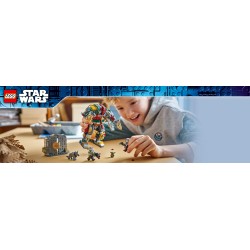 LEGO Star Wars 75451 Resa dei Conti con il Droide Sentinella al Palazzo di Jabba, Giocattolo con 4 Personaggi, Regalo da 9+