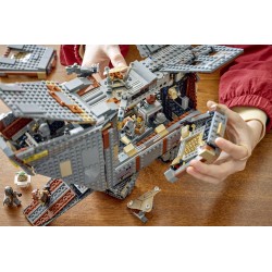 LEGO Star Wars 75453 Sandcrawler e Mudhorn Offworld, Kit con Figura di Grogu e 5 Minifigure, Regalo di Compleanno Ragazzi 14+