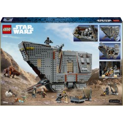 LEGO Star Wars 75453 Sandcrawler e Mudhorn Offworld, Kit con Figura di Grogu e 5 Minifigure, Regalo di Compleanno Ragazzi 14+