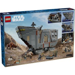 LEGO Star Wars 75453 Sandcrawler e Mudhorn Offworld, Kit con Figura di Grogu e 5 Minifigure, Regalo di Compleanno Ragazzi 14+