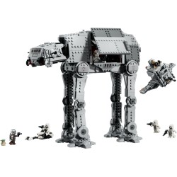 LEGO Star Wars 75454 AT-AT Imperial Remnant con INT-4, Kit con Navetta, Speeder Bike, 6 Minifigure e 1 Figura, Regalo da 10+