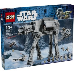 LEGO Star Wars 75454 AT-AT Imperial Remnant con INT-4, Kit con Navetta, Speeder Bike, 6 Minifigure e 1 Figura, Regalo da 10+