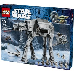 LEGO Star Wars 75454 AT-AT Imperial Remnant con INT-4, Kit con Navetta, Speeder Bike, 6 Minifigure e 1 Figura, Regalo da 10+