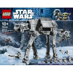 LEGO Star Wars 75454 AT-AT Imperial Remnant con INT-4, Kit con Navetta, Speeder Bike, 6 Minifigure e 1 Figura, Regalo da 10+
