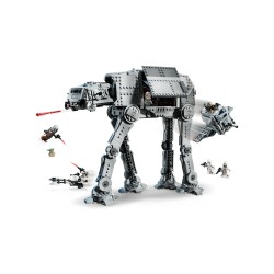 LEGO Star Wars 75454 AT-AT Imperial Remnant con INT-4, Kit con Navetta, Speeder Bike, 6 Minifigure e 1 Figura, Regalo da 10+
