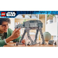LEGO Star Wars 75454 AT-AT Imperial Remnant con INT-4, Kit con Navetta, Speeder Bike, 6 Minifigure e 1 Figura, Regalo da 10+